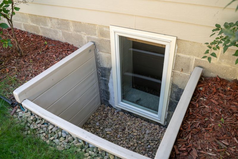Basement Window Setup